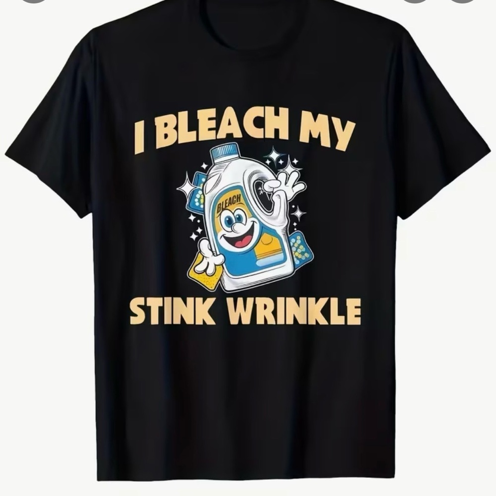 Black Graphic T-Shirt with Fun Print